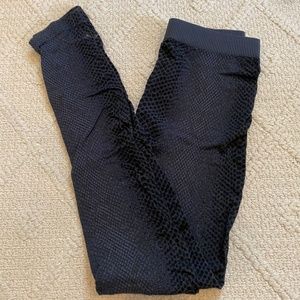 Snake Print Leggings OS